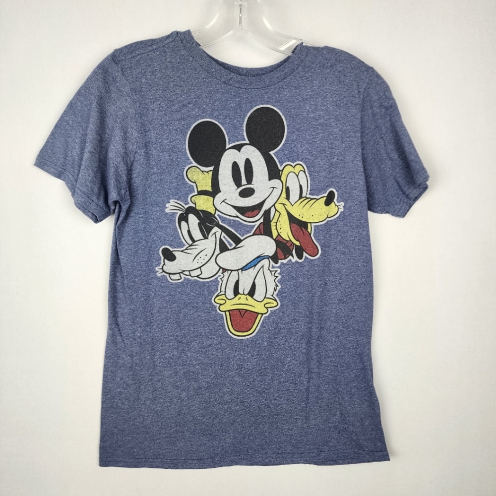 Disney Blue Kids Shirt Sz XL Mickey